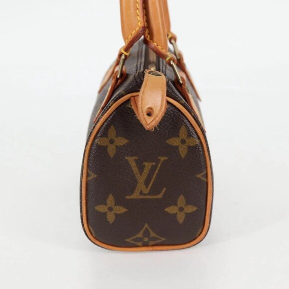 LOUIS VUITTON Monogram Mini Speedy Hand Bag M41534 LV Auth am8561V - Picture 4 of 15